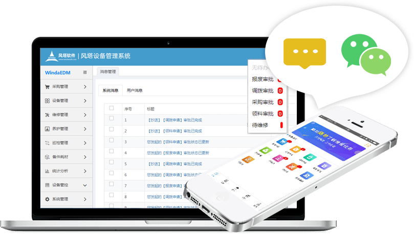 风塔设备管理系统windaedm