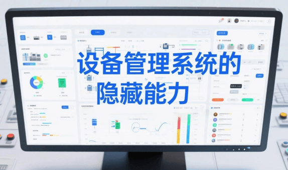设备管理系统仅仅是管设备的吗？是的话你就想错啦！